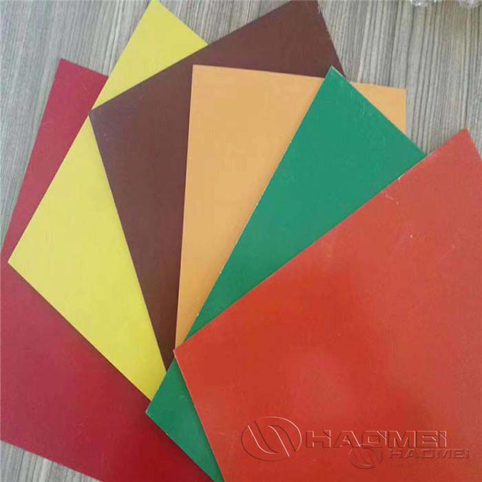 The Main Series of Colored Aluminum Sheets