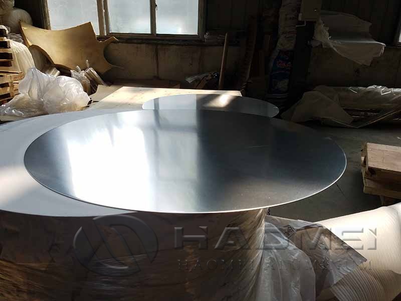 large round aluminum sheet